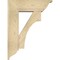 Ekena Millwork Westlake Traditional Rough Sawn Bracket w/ Offset Brace, Douglas Fir, 8"W x 24"D x 32"H BKT0806X24X32WTL01RDF - alternate 3